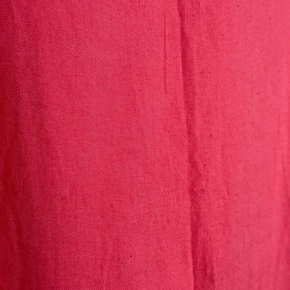 A New Day Cotton Linen Blend Pink High Neck A Line Mini Shift Dress NWT Size XXL - Picture 9 of 13
